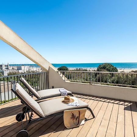 Suite Terrasse Xxl - Front De Mer - Parking - Ambiance Plage Ла-Гранд-Мот Экстерьер фото